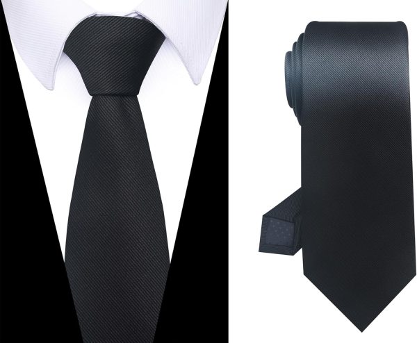 Tie For Men Necktie Woven Jacquard Neck Ties Set 6 PCS