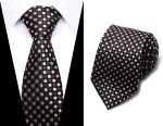 Tie For Men Necktie Woven Jacquard Neck Ties Set 6 PCS